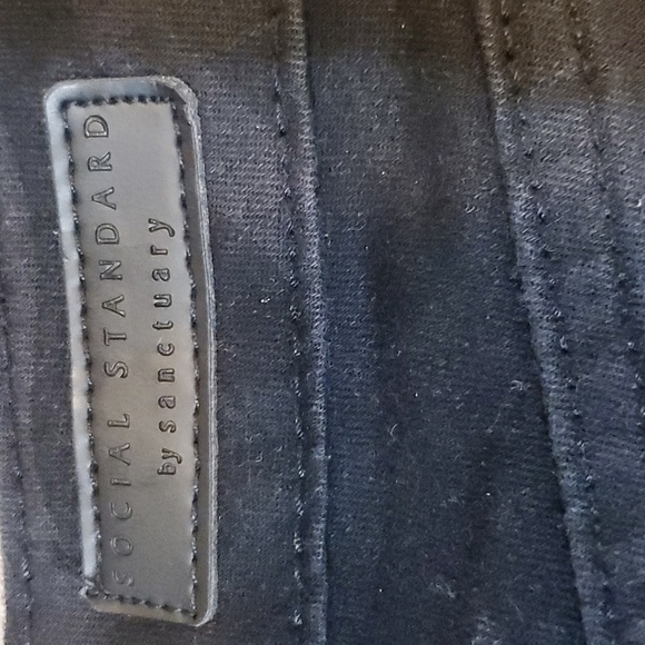 Social Standard by sanctuary Camouflage black/gray Women's pant size 4 - Picture 6 of 7